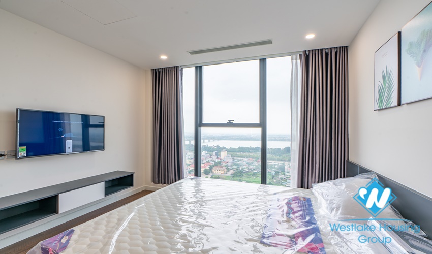 High floor three bedrooms apartment for rent in Sunshine City, Tay Ho